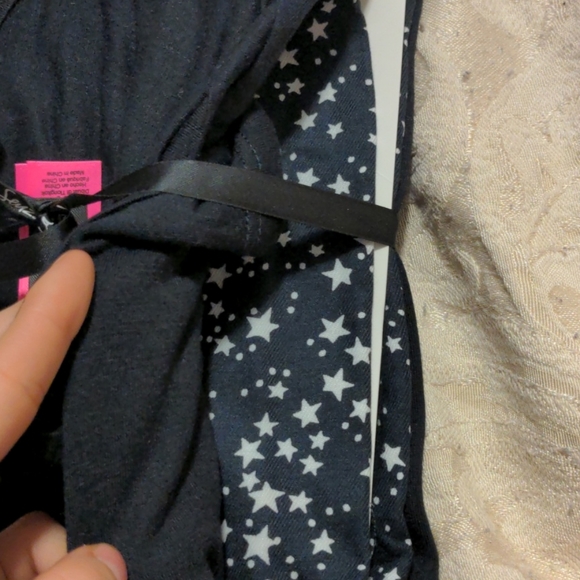 BNWT la senza cozy pjs in black with stars - Picture 2 of 5